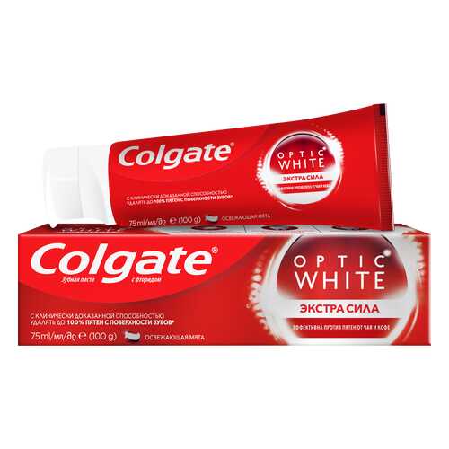 Зубная паста Colgate Optic White Extra Power 75 мл в Магнит Косметик