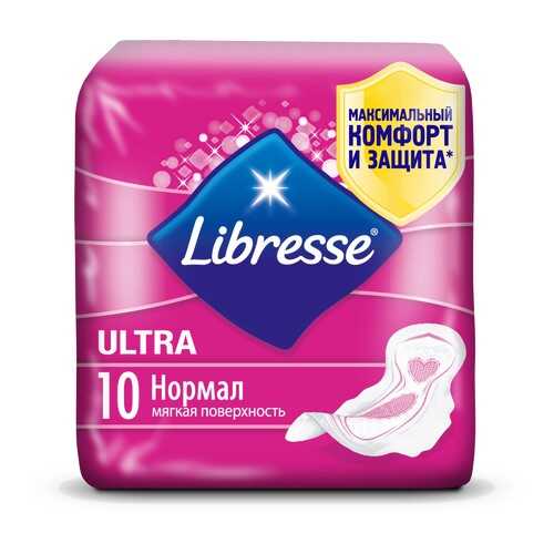 Гигиенические прокладки Libresse Ultra с мягкой поверхностью, 10 шт. в Магнит Косметик