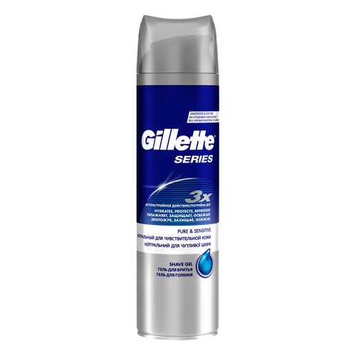 Гель для бритья Gillette Series Pure&Sensitive 200 мл в Магнит Косметик