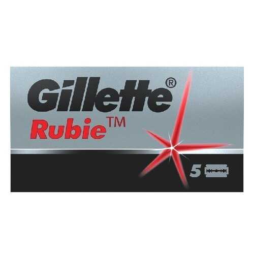 Лезвия для бритв Gillette Rubie 5 шт в Магнит Косметик