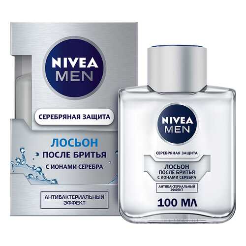 Лосьон после бритья NIVEA Серебряная защита 100мл в Магнит Косметик