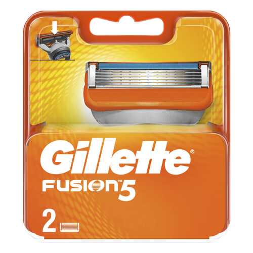 Сменные кассеты Gillette Fusion5 2 шт в Магнит Косметик