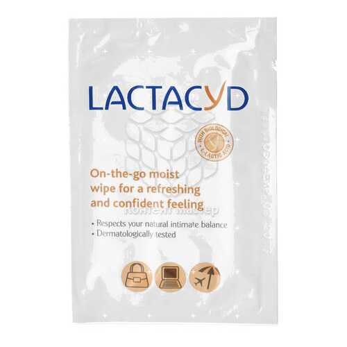 Влажные салфетки LACTACYD Для интимной гигиены 10 шт в Магнит Косметик