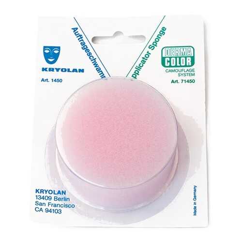 Спонж поролоновый круглый/Round Make-up Sponge 5 см. (Цв: n/a)/Kryolan/1450 в Магнит Косметик