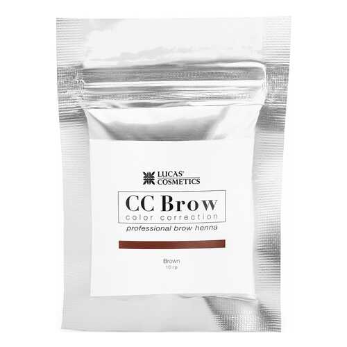 Краска для бровей LUCAS' COSMETICS CC Brow Brown саше 10 гр в Магнит Косметик