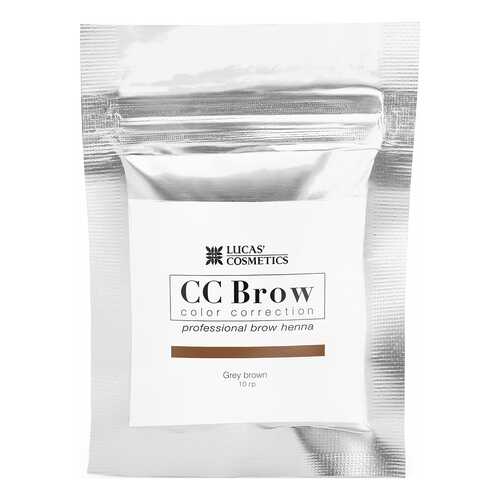 Краска для бровей LUCAS' COSMETICS CC Brow Grey Brown саше 10 гр в Магнит Косметик