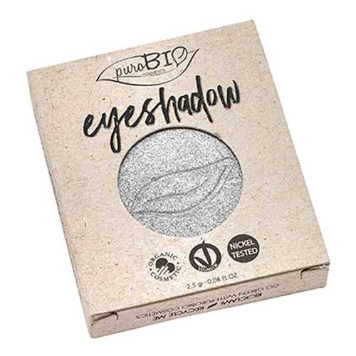 Тени для век PuroBio Eyeshadow Refill 23 Серебро 2,5 г в Магнит Косметик