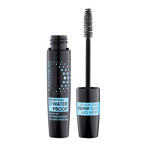 Тушь для ресниц CATRICE Better Than Waterproof Wash Off Waterresistant Volume Mascara 010 в Магнит Косметик