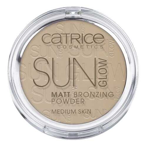 Бронзер для лица Sun Glow Matt Bronzing Powder 030 Medium в Магнит Косметик