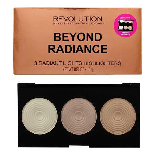 Хайлайтер Makeup Revolution Highlighter Palette Beyond Radiance 15 г в Магнит Косметик