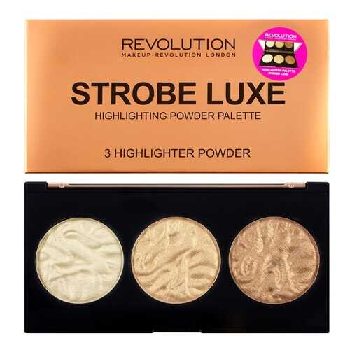 Хайлайтер Makeup Revolution Highlighter Palette Strobe Luxe 11,5 г в Магнит Косметик