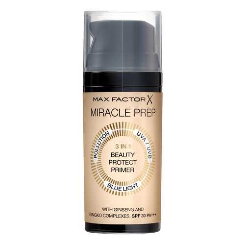 Основа для макияжа Max Factor Miracle Beauty 3-in-1 Prep Primer Blue Light 30 мл в Магнит Косметик