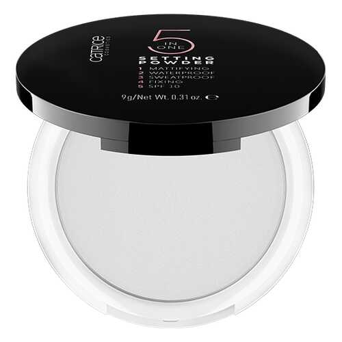 Пудра CATRICE фиксирующая водостойкая 5 in 1 Setting Powder 010 в Магнит Косметик