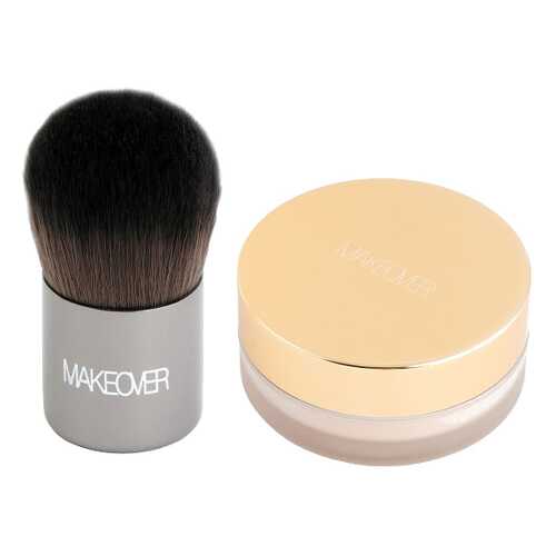 Пудра MAKEOVER PARIS Loose Powder Foundation With Mini Kabuki Brush Ivory Silk 12 г в Магнит Косметик