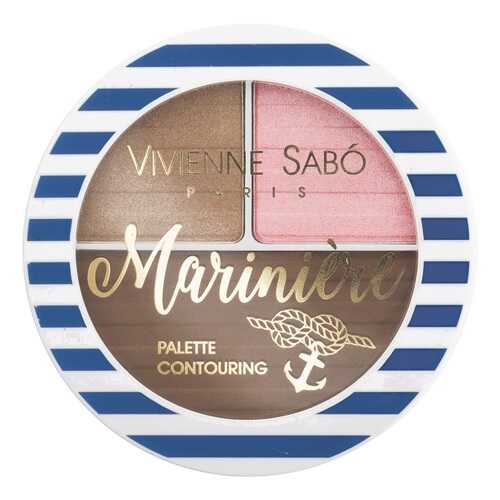 Румяна Vivienne Sabo Palette Contouring Pour Le Visage Mariniere 01 6 г в Магнит Косметик