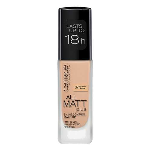 Тональный крем CATRICE All Matt Plus Shine Control Make Up Amber Beige №027 30 мл в Магнит Косметик