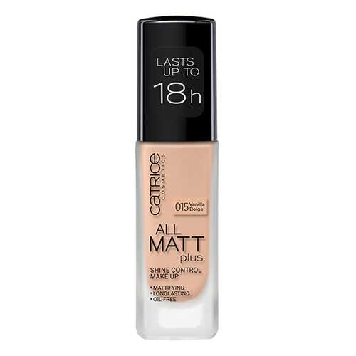 Тональный крем CATRICE All Matt Plus Shine Control Make Up Vanilla Beige №015 30 мл в Магнит Косметик