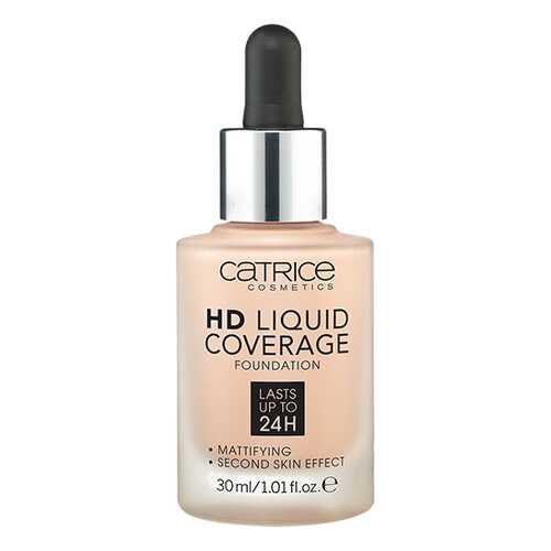 Тональный крем CATRICE HD Liquid Coverage Foundation 010 Light Beige 30 мл в Магнит Косметик