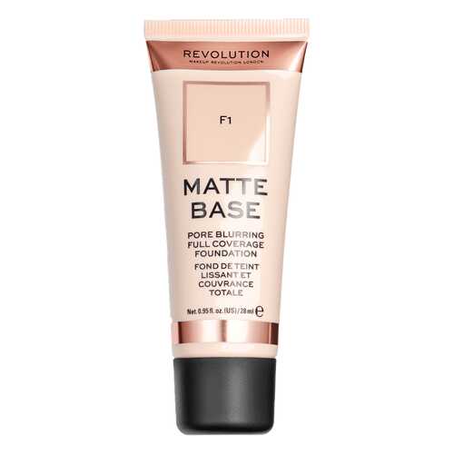 Тональный крем Makeup Revolution Matte Base Foundation F1 в Магнит Косметик