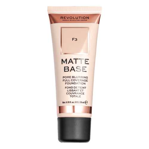 Тональный крем Makeup Revolution Matte Base Foundation F3 в Магнит Косметик