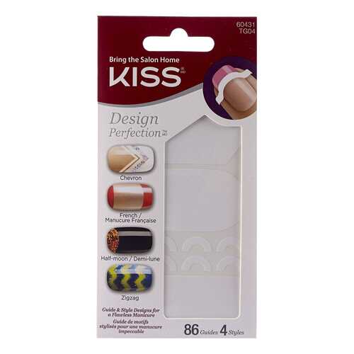Трафарет для маникюра Kiss Design Perfection Tip Guide в Магнит Косметик