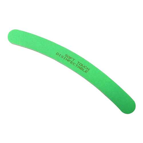 Пилка Soft Touch Neon Curved Fine, Зеленая, 240 грит в Магнит Косметик