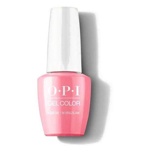 Гель-лак для ногтей OPI GelColor Kiss Me Im Brazilian 15 мл в Магнит Косметик