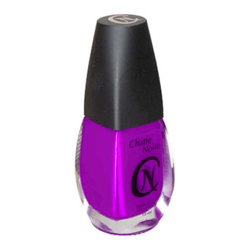 Лак для ногтей Chatte Noire Эмаль №2025 Яркий темно-фиолетово-сиреневый 15 мл в Магнит Косметик