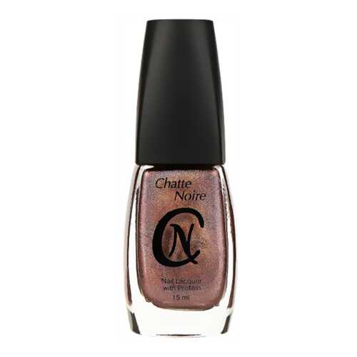 Лак для ногтей Chatte Noire Радуга №703 Шоколадно-розовый голографический 15 мл в Магнит Косметик