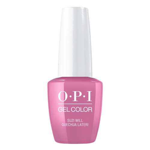 Лак для ногтей OPI GelColor GCP31 Suzi Will Quechua Later! 15 мл в Магнит Косметик