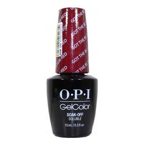 Лак для ногтей OPI Gelcolor Got The Blues For Red 15 мл в Магнит Косметик