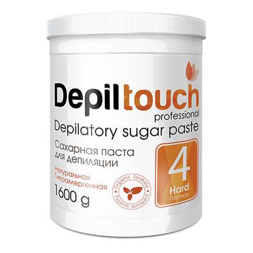 Сахарная паста для депиляции Depiltouch Depilatory Sugar Paste Hard №4 плотная, 1600 гр в Магнит Косметик