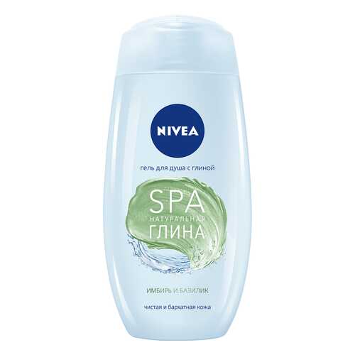 Гель для душа Nivea SPA Натуральная Глина Имбирь и Базилик 250 мл в Магнит Косметик