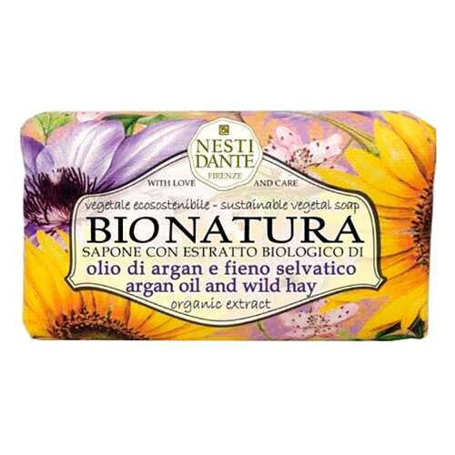 Косметическое мыло Nesti Dante Bionature Argan Oil & Hay Масло аргании и альпийские травы в Магнит Косметик