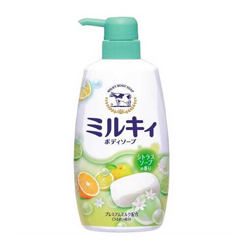 Жидкое мыло для тела Cow Brand Milky, c ароматом цитрусовых, 550 мл в Магнит Косметик
