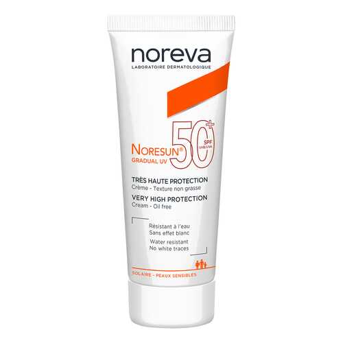 Солнцезащитное средство Noreva Noresun Gradual UV Cream SPF50+ 40мл в Магнит Косметик