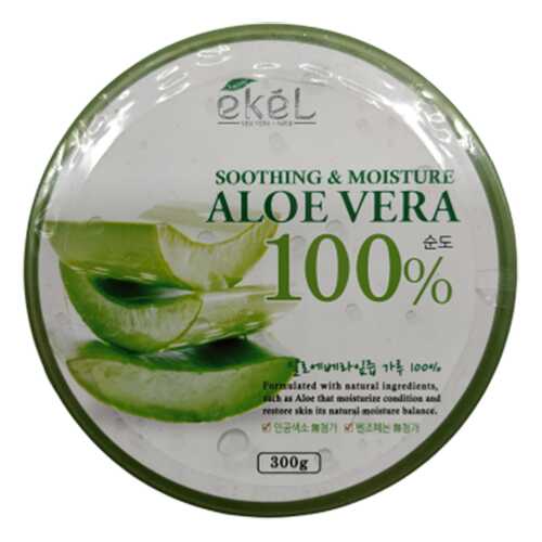 Гель для лица и тела с экстрактом алоэ 100% Ekel Aloe Vera Soothing & Moisture Gel 300 гр в Магнит Косметик