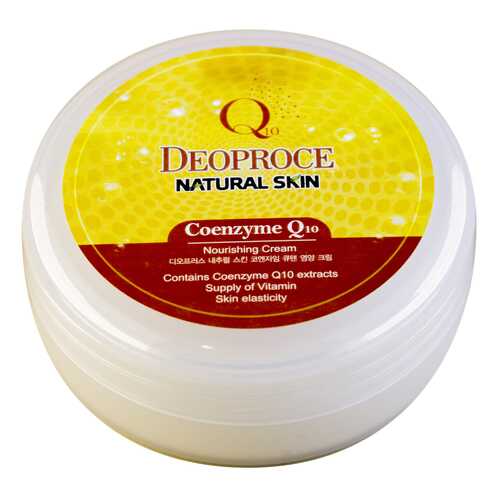 Крем для тела Deoproce Natural Skin Coenzyme Q10 Nourishing Cream 100 г в Магнит Косметик