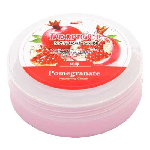 Крем для тела Deoproce Natural Skin Pomegranate Nourishing Cream 100 г в Магнит Косметик