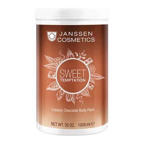 Маска для тела Janssen Cosmetics Sweet Temptation Creamy Chocolate Body Pack 1000 мл в Магнит Косметик