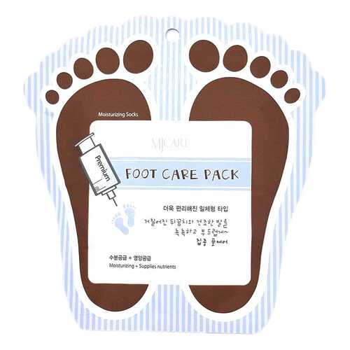 Маска для ног Mijin Premium Foot Care Pack 2 х 10 г в Магнит Косметик