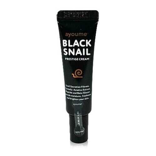 Крем для лица муцином черной улитки AYOUME Black Snail Prestige Cream miniature 8мл в Магнит Косметик