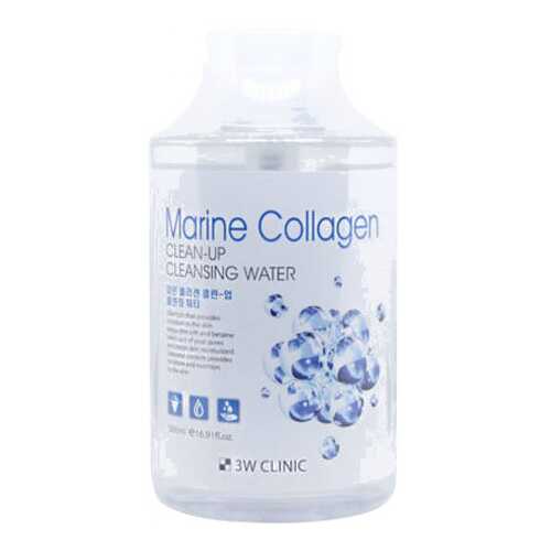 Очищающая вода Marine Collagen Clean-Up Cleansing Water 500 мл в Магнит Косметик