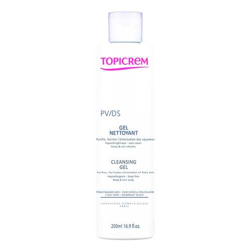 Очищающий гель Topicrem PV/DS Cleansing Gel 200 мл в Магнит Косметик