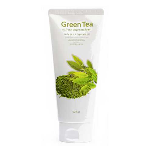 Пена для умывания с зеленым чаем Kkotminam So Fresh Cleansing Foam Green tea 120 мл в Магнит Косметик