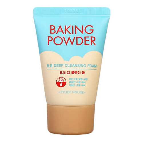 Пенка для глубокого очищения кожи Baking Powder BB Deep Cleansing Foam, Etude House 30 ml в Магнит Косметик