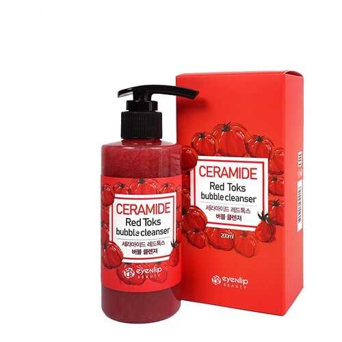 Пенка для умывания CERAMIDE RED TOKS BUBBLE CLEANSER 200ml в Магнит Косметик