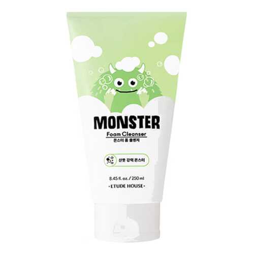 Пенка для умывания Etude House Monster Foam Cleanser 250 мл в Магнит Косметик