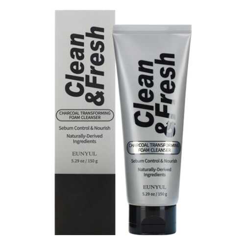 Пенка для умывания Eunyul Clean&Fresh Charcoal Transforming Foam Cleanser 150 г в Магнит Косметик