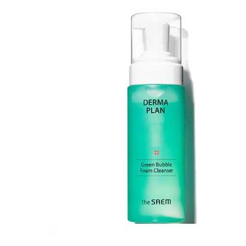 Пенка для умывания The Saem Derma Plan Green Bubble Foam Cleanser 150мл в Магнит Косметик